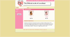 Desktop Screenshot of locksoflovebear.com